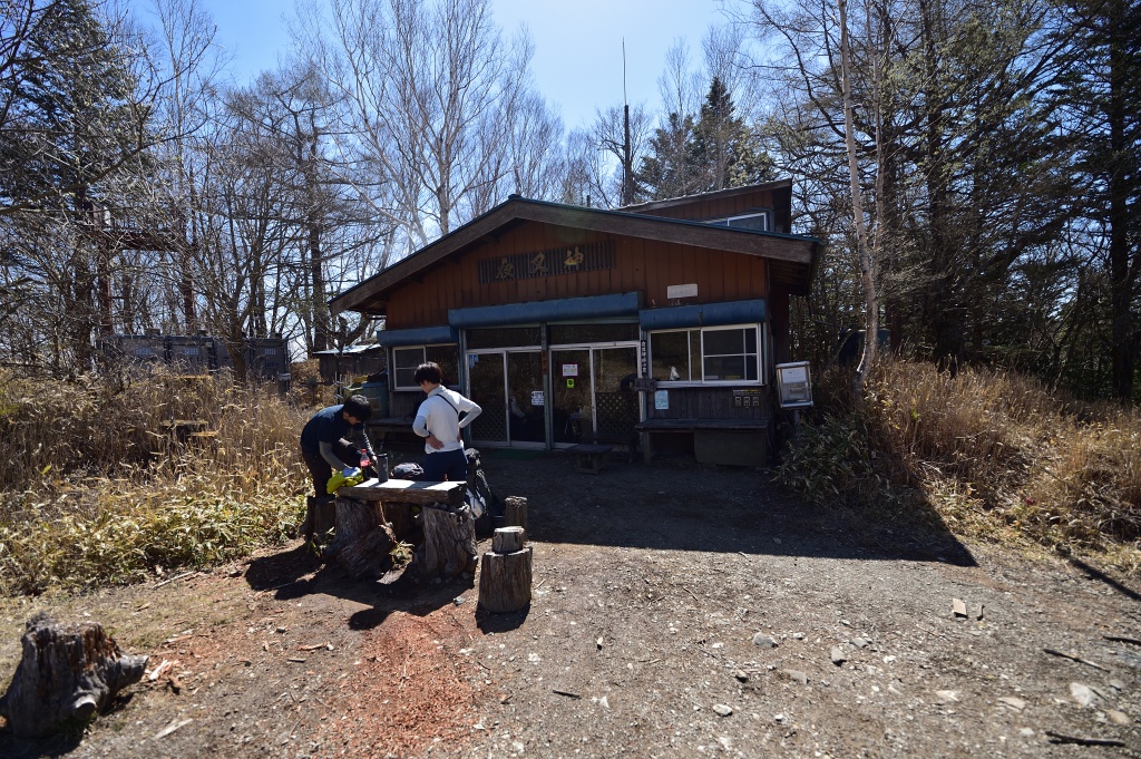 Fresh green forest trail leading to Yashajin Pass on Hōō Sanzan approach route in Southern Alps