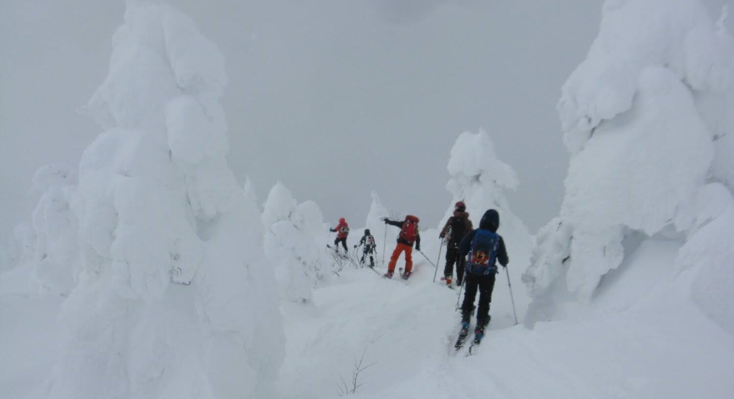 【山岳紀行】蔵王 中丸山 ー ホワイトアウトの稜線