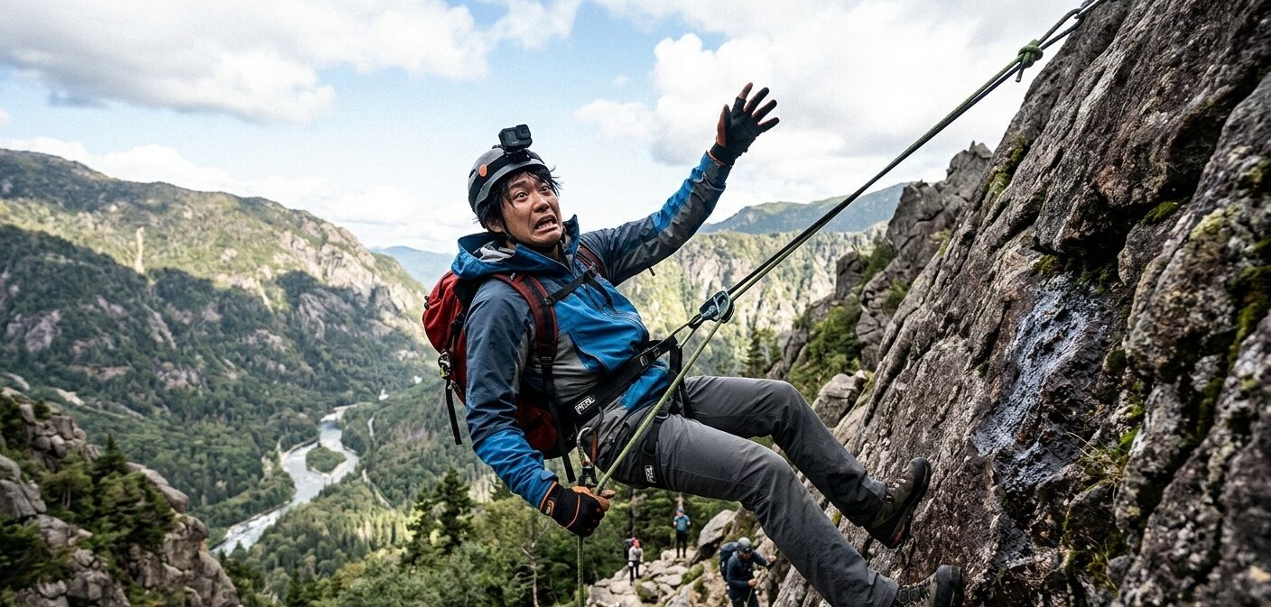 【深層考察】懸垂下降の実践的技術 ー ヒューマンエラーとの戦い
