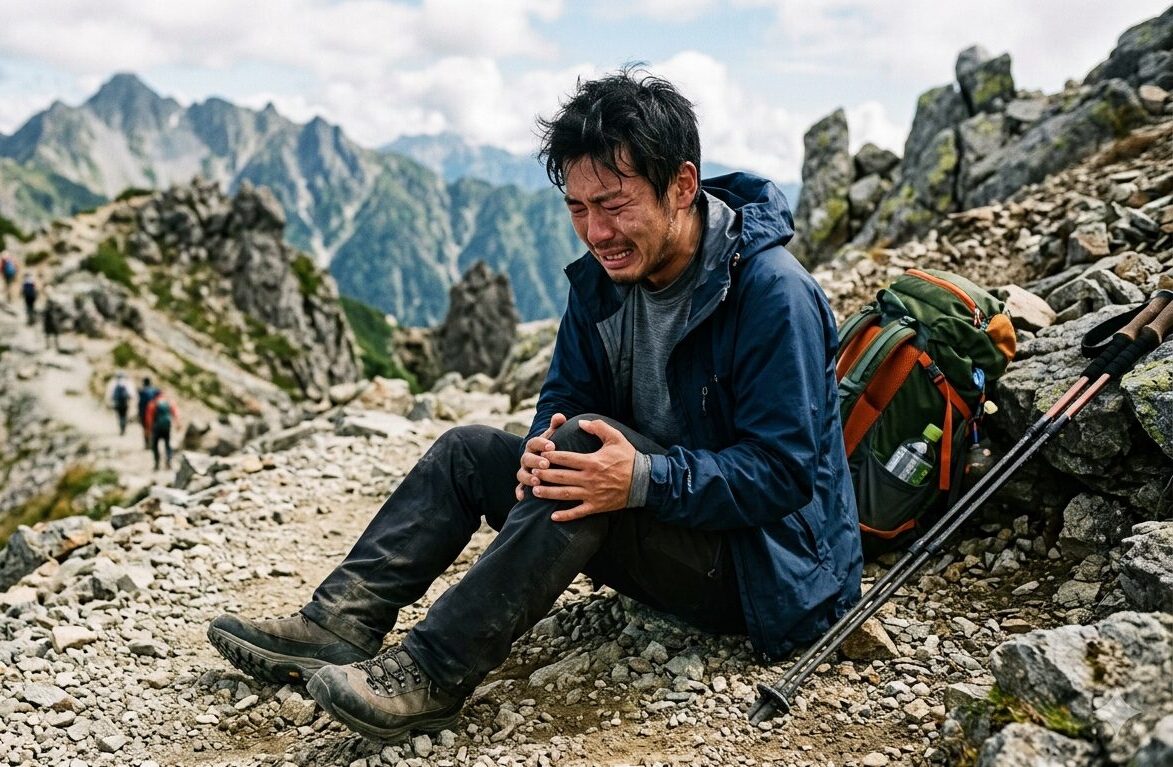 【深層考察・入門編】登山の膝痛 ー なぜ下山で膝が悲鳴を上げるのか