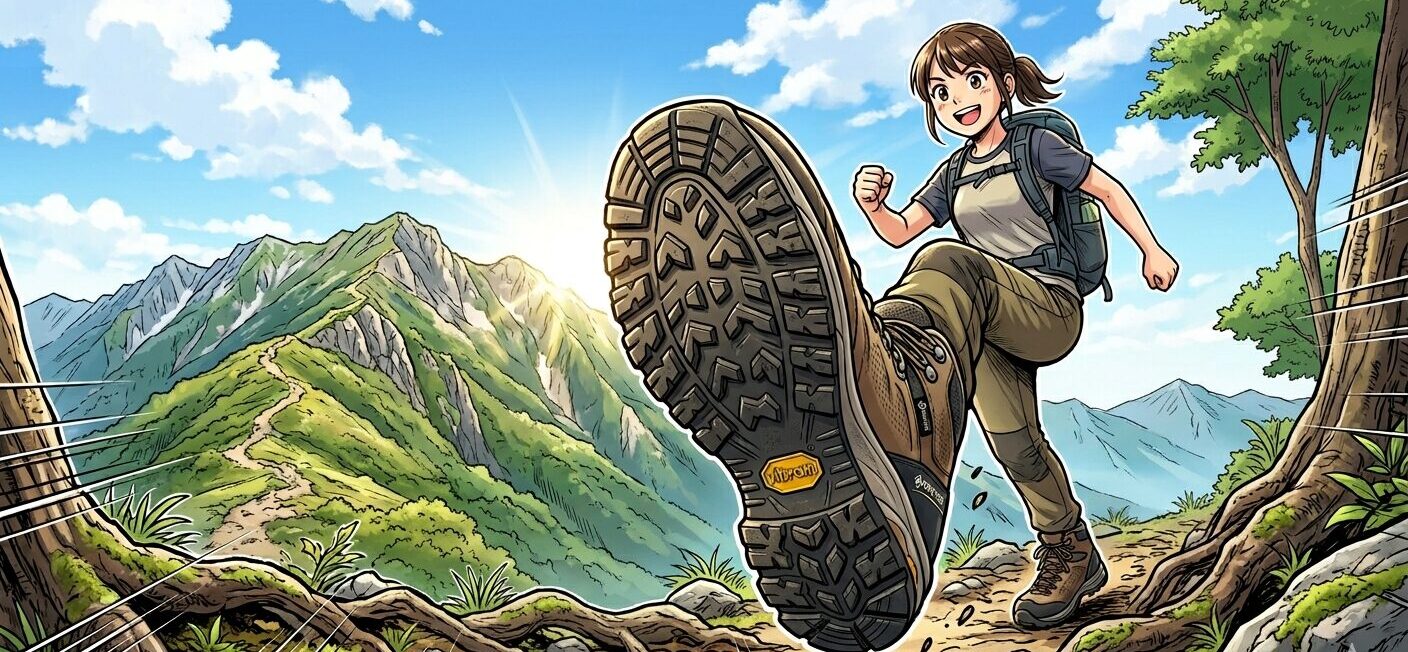 【深層考察・入門編】登山靴の選び方 ー カット・ソール・防水の三軸で判断する